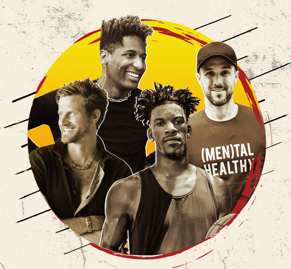 Men don't discuss mental health issues nearly enough. These four gentlemen are altering the topic of discussion.